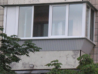 Как увеличить балкон?-окна буд, пластиковые окна, балкон под.